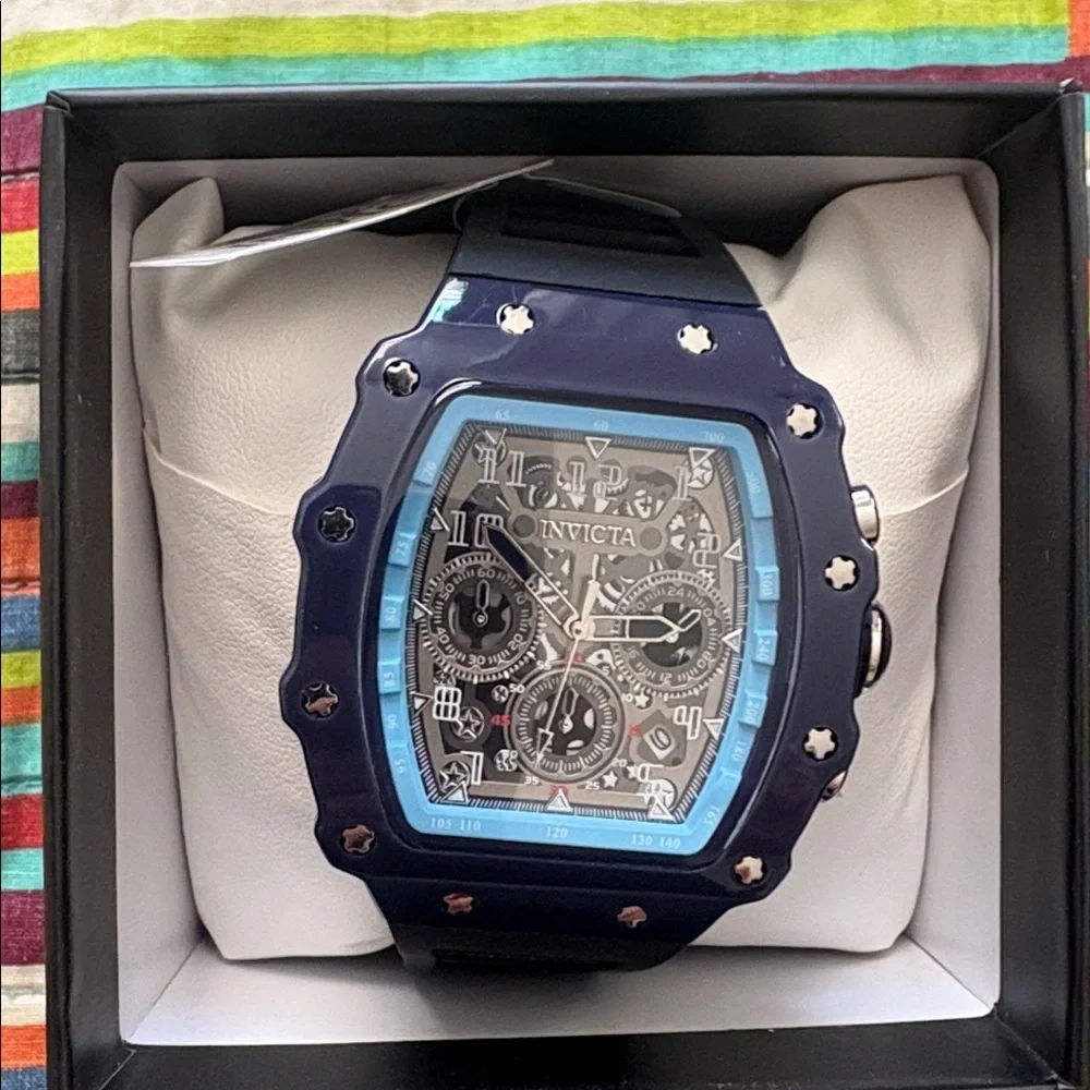 Sale price  Invicta Racing Night Fall Nitro Gen Men's Watch 43mm, Dark Blue new